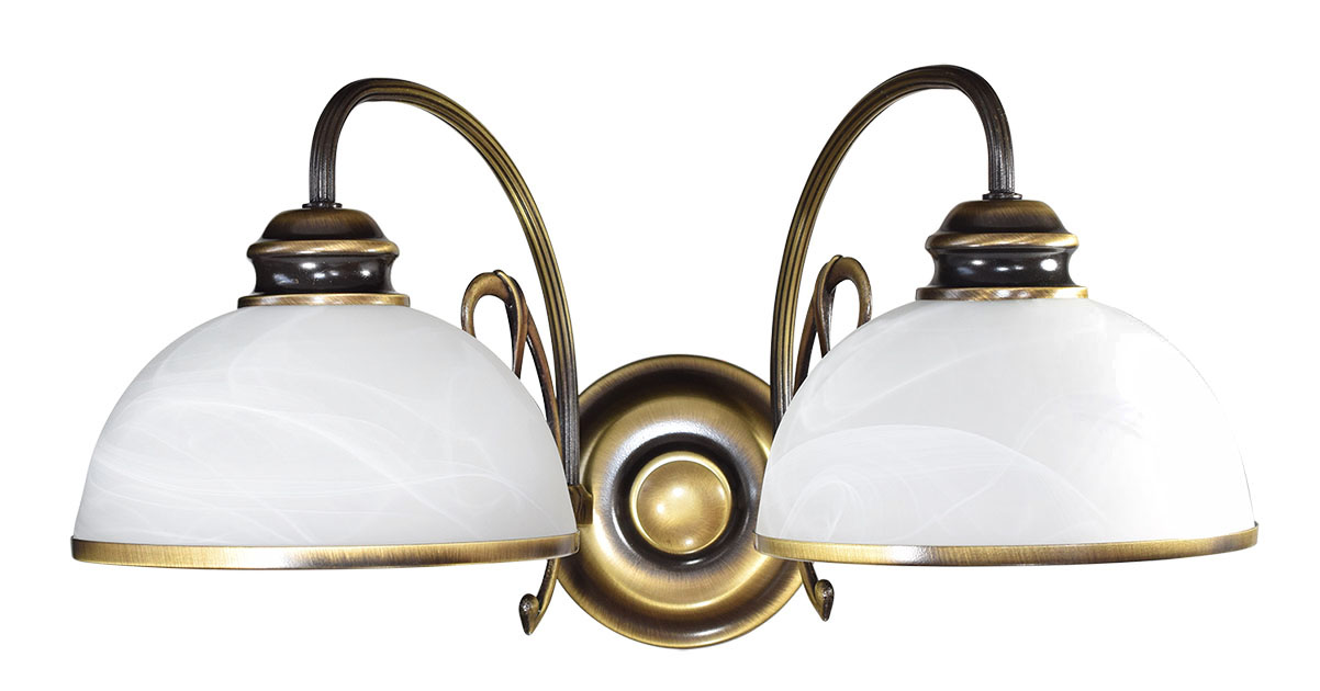 Nástěnné svítidlo Lemir O3171 K2 LAMBDA patina