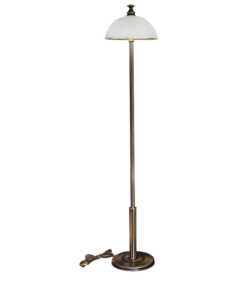Stojací lampa Lemir O3179 L1 LAMBDA patina