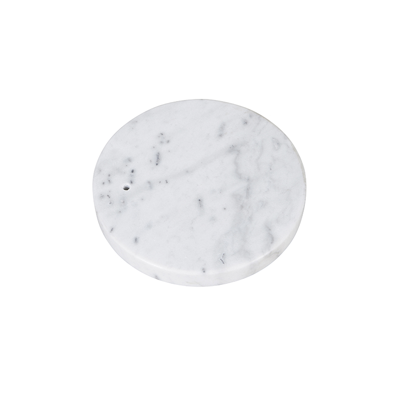 Mramorová základna bílá - oblouková lampa XXL